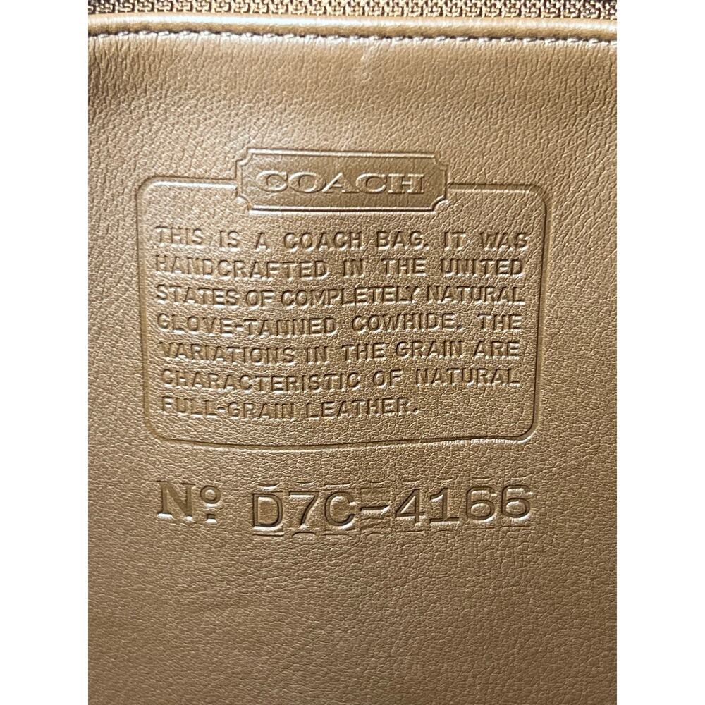 Rare Vintage Coach Soho Eldridge Hobo 4166 USA 1997 Leather EUC Clean HTF - Picture 10 of 10